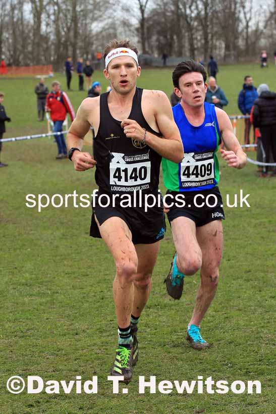 Senior Mens 2023 UK CAU Inter Counties Cross Country Champs, Prestwold Hall, Loughborough. Photo: David T. Hewitson/Sports for All Pics